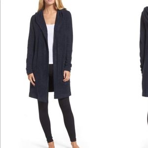 Barefoot Dreams CozyChic Lite Black Cardigan Size XS/S